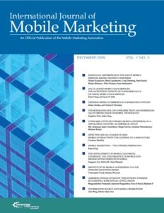 International Journal of Mobile Marketing (IJMM) Vol. 1 No. 2 Editors' Letter