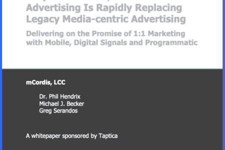 Why Data-driven, Customer-centric Advertising Is Rapidly Replacing Legacy Media centric Advertising