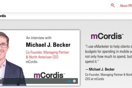 eMarketer Client Interview with Michael Becker