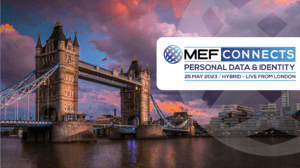 MEF CONNECTS Personal Data & Identity Event Poster