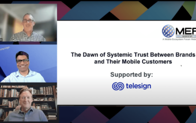 MEF Webinar: Systemic Trust Between Brands and Their Mobile Customers