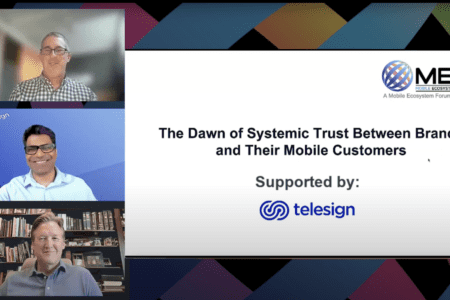 MEF Webinar: Systemic Trust Between Brands and Their Mobile Customers
